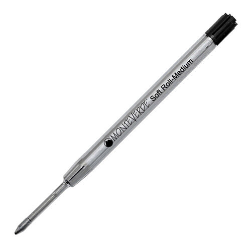 Monteverde Soft Ballpoint Refill (to fit Parker), Medium Point, Black