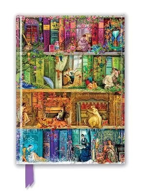 Aimee Stewart: A Stitch in Time Bookshelves (Foiled Journal)