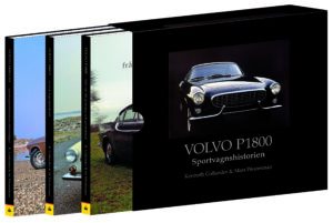 Volvo P1800 Sportvagnshistorien i tre delar i en box